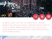 Tablet Screenshot of hingetown.com